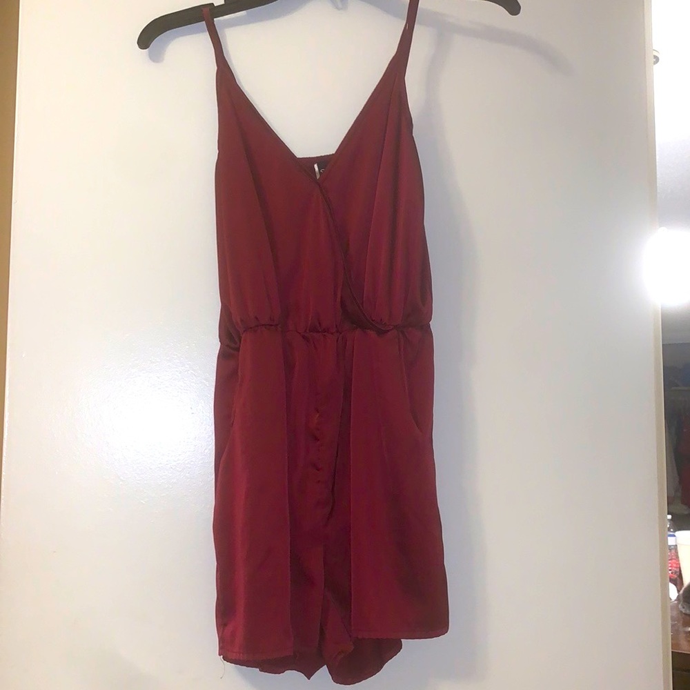 Windsor silk romper